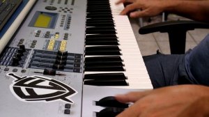 PRODUÇÃO NO YAMAHA MOTIF ES6 - MUSICA : NÃO TEMAS - SOLO DE GUITARRA #GRUPOLOGOS