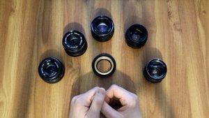 Переходник M42-EOS для Canon из Китая (AliExpress) + линза видоискателя