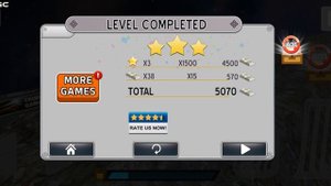 Crazy Monster Bus Stunt Race 2 "Map Space" 4x4 Monster Truck Android Gameplay #3