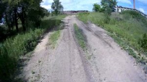 Катание на велике под музыку встретил черепаху