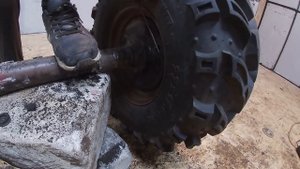 Установил колеса на проходной мост. Самоделка для минитракторов и вездеходов.walk-through bridge