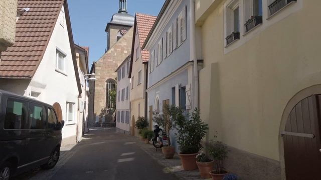 Lauffen am Neckar - 4K - Regiswindskirche - DJI Osmo Pocket смотреть онлайн