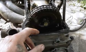 5 ч. Ремонт Двигателя ВАЗ 2103 Присланного из Подмосковья