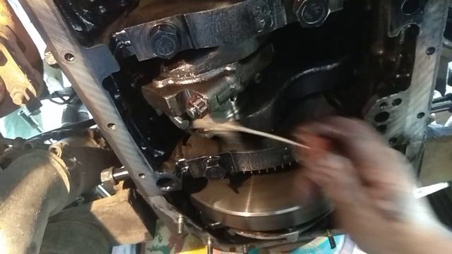 Ставим вкладыши на месте
