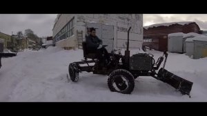 Испытания Самодельный трактор ! Мини трактор своими руками ! Ошибки при сборки !