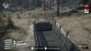 SpinTires: MudRunner - Прохождение карты "Болото"