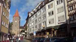 Нюрнберг Германия. Старый город. Достопримечательности