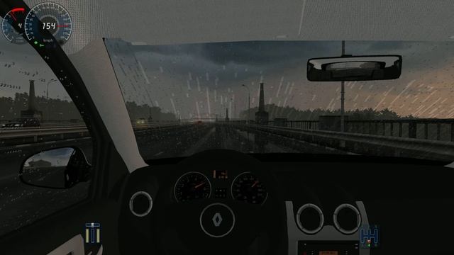 Dacia Sandero 171Km/h City Car Driving Simulator (3D Instructor) смотреть онлайн