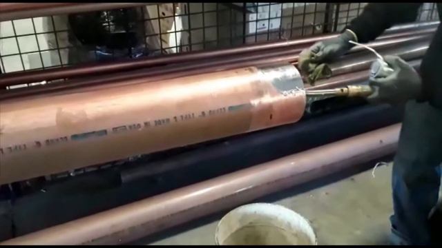 How to TINNING Copper Pipe 6'' INCH The CORRECT Way MONSTERPLUMBING - FIRST VIDEO ON YOUTUBE смотреть онлайн