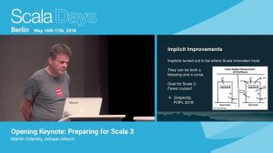 Opening Keynote: Preparing for Scala 3 by Martin Odersky and Adriaan Moors