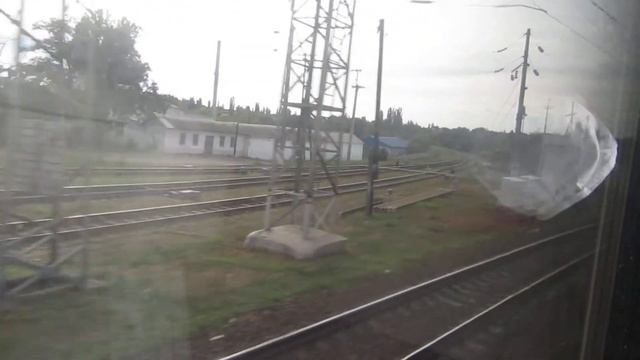 Миллерово отправление СКЖД. Поезд№542С Адлер-Москва 29.08.2017 смотреть онлайн