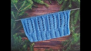 МК Узор спицами