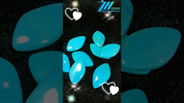 Natural turquoise free-shape mulri color Size 30*17mm casual natural irregular gemstone making Daint