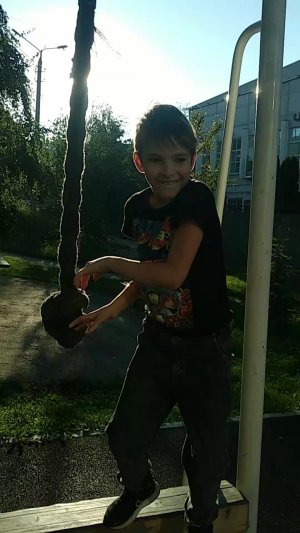 Как мой друг лазает