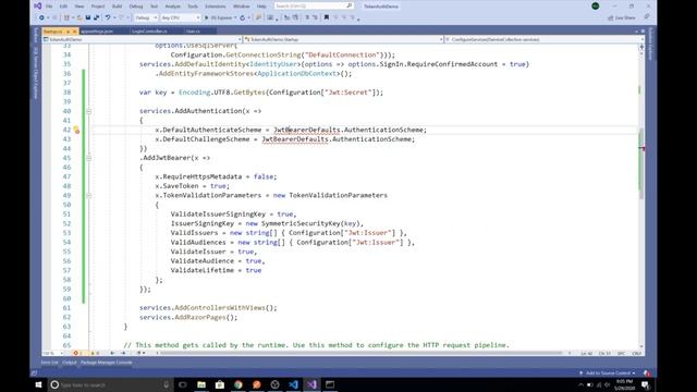 Token based authentication using JWT in Asp Net core mvc смотреть онлайн