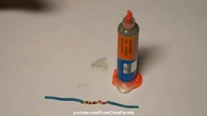 Паяльная паста из Aliexpress / Паяем СПИЧКАМИ