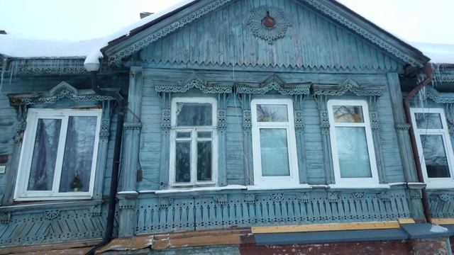 2116 Старые дома, ул. Энгельса, Тургеневский мост, собор Михаила Архангела, колокольный звон, г Орё