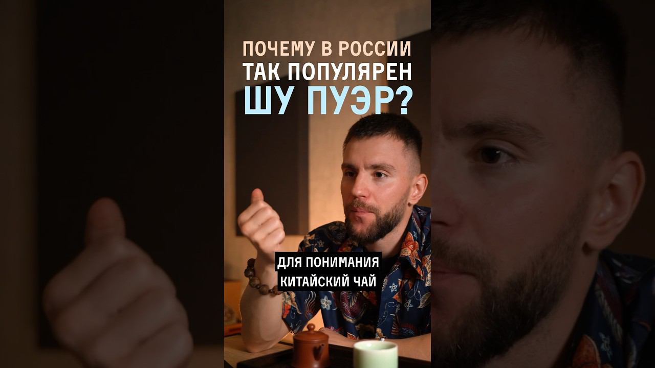 Почему в России так любят пуэр? #пуэр #китайскийчай #чайнаяцеремония #шупуэр