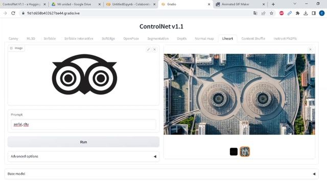 Convierte tu Logo en blanco y negro en fantásticas imágenes hechas con IA Control Net + Google Cola смотреть онлайн