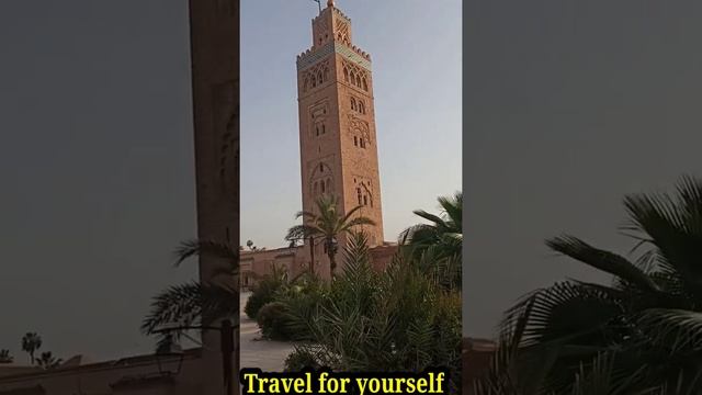 #shorts Marrakech, Koutoubia Mosque- Marrakech, Morocco, Amazing Places