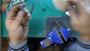 Цанговый зажим из болта своими руками 2