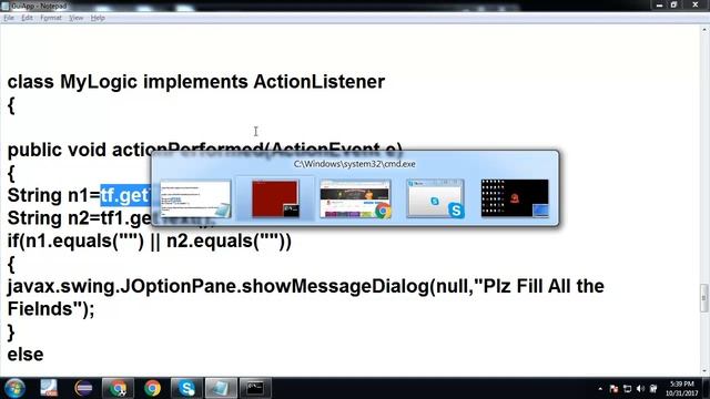 Event Handing Program With Other Class Listener In Hindi #7 смотреть онлайн