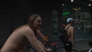 World Naked Bikeride Manchester 2015