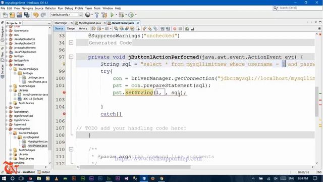 How to Create Login Attempts Limit Form in Java Using NetBeans IDE and MySQL?[With Source Code]
