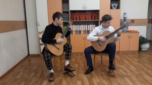 Симфония 40 В. А. Моцарт на гитаре