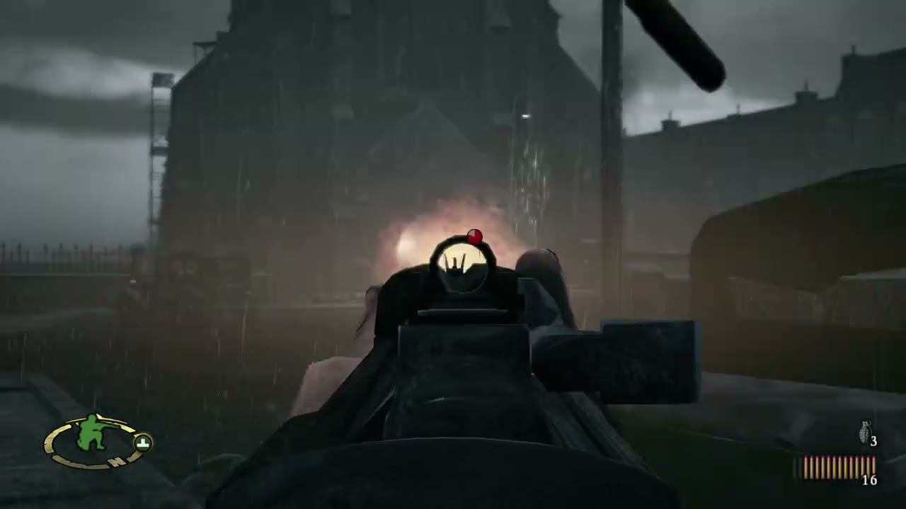 Brothers in Arms. Hells Highway 60 часть Уничтожить 88-мм орудие смотреть онлайн