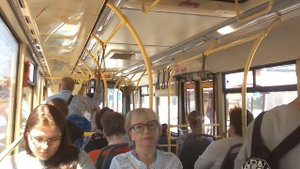 Поездка на автобусе ЛиАЗ-5292.22 оранжевый №010313 по маршруту №281 Москва
