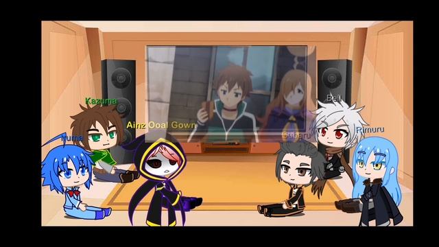 fantasy animes react to each other/????/ Kazuma/ 4/6 смотреть онлайн