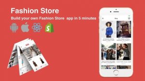 Demo: Fashion Store - Elegant React Native app template for Shopify Clothing Store