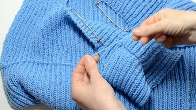 МК стильного оверсайз свитера, который подойдёт всем! Простое описание, справятся даже начинающие