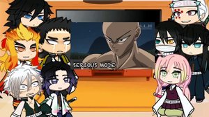 Hashiras react to Saitama in Demon Slayer | Demon Slayer | Gacha react