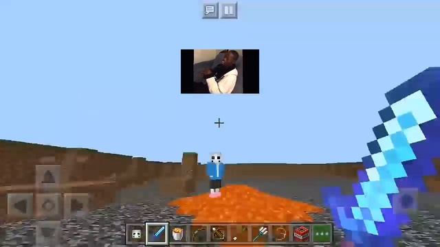 (me) Dave vs. Sans | Minecraft (I FINALLY DEFEATED SANS!) смотреть онлайн