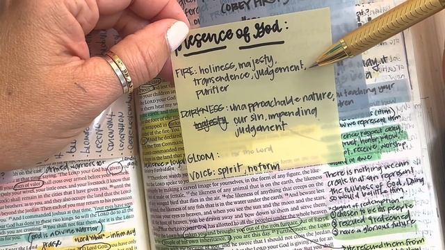 Study the Bible in One Year: Day Deuteronomy 3-4 | Bible study for beginners смотреть онлайн