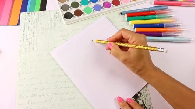 5 DIY Оформление и Декор Тетрадей / Канцелярия своими руками / Бэк ту скул смотреть онлайн