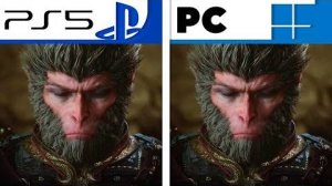 Black Myth Wukong PS5 vs PC | Сравнение графики