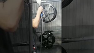 Покрытие полимером порошковая покраска восстановление ремонт дисков R17 Светлый графит +38050320326