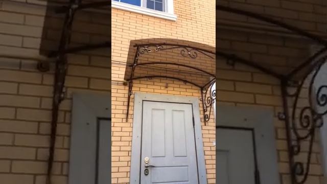 козырёк из монолитного поликарбоната смотреть онлайн