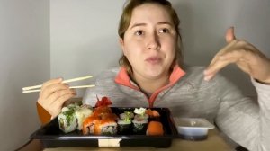 СУШИ РОЛЛЫ ? ГУНКАНЫ | Мукбанг | не АСМР | маленькие, но вкусные ?