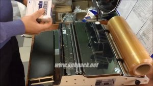 Запайщик лотков пленкой ручной - Горячий Стол - TW-450E