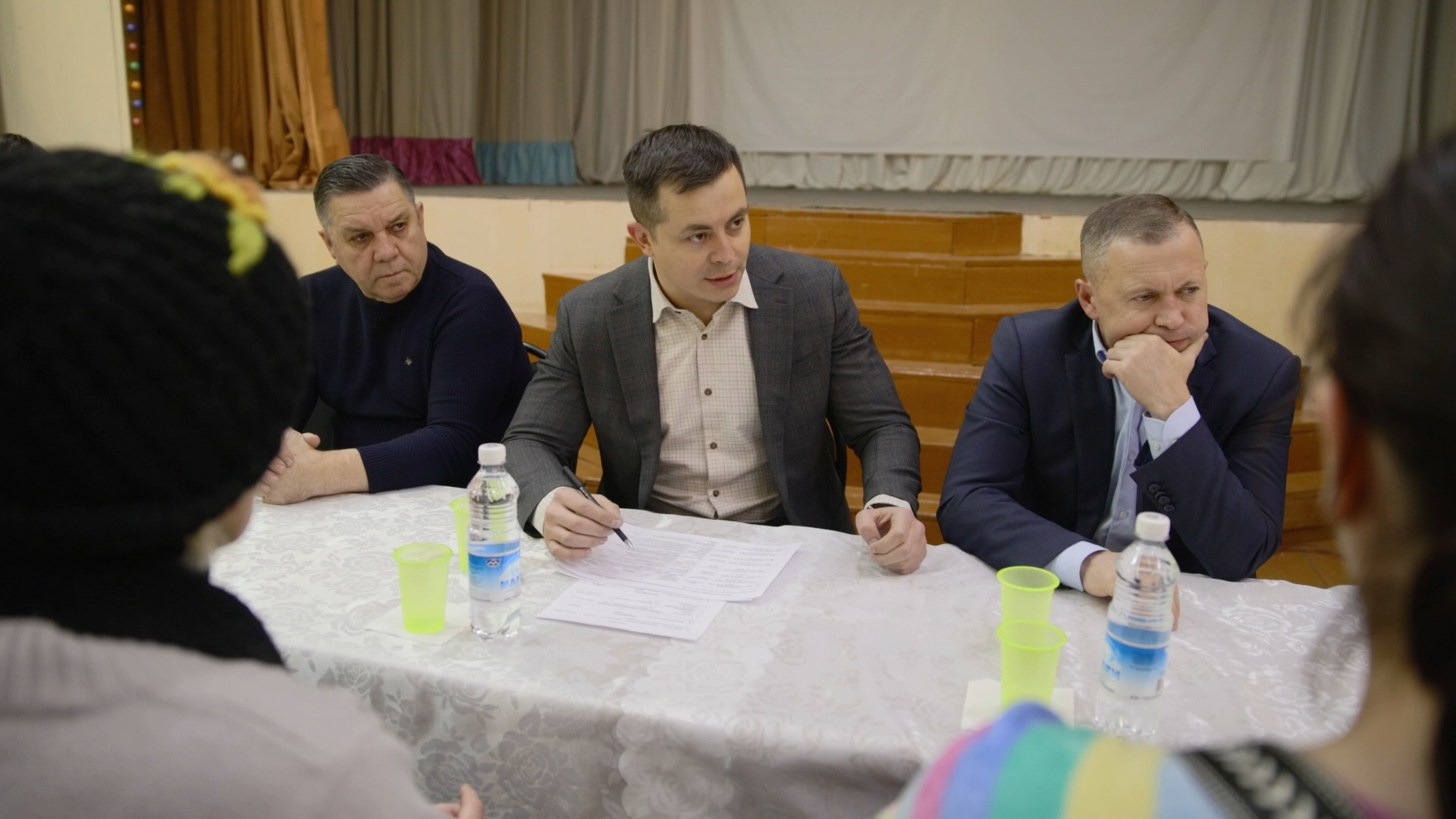 ВСТРЕЧА С СЕМЬЯМИ БОЙЦОВ