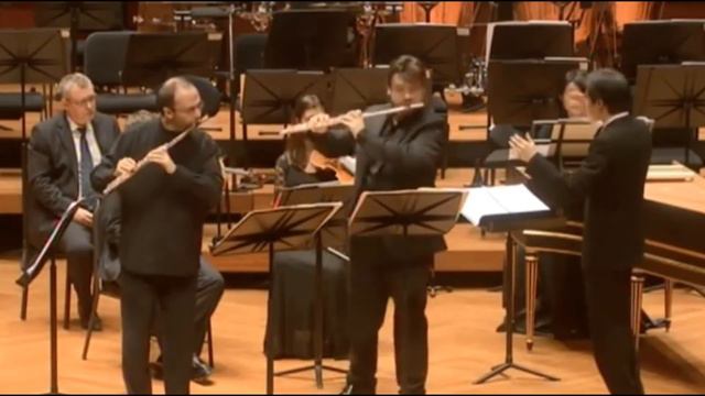 J.J.Quantz Concerto for 2 Flutes in G minor смотреть онлайн