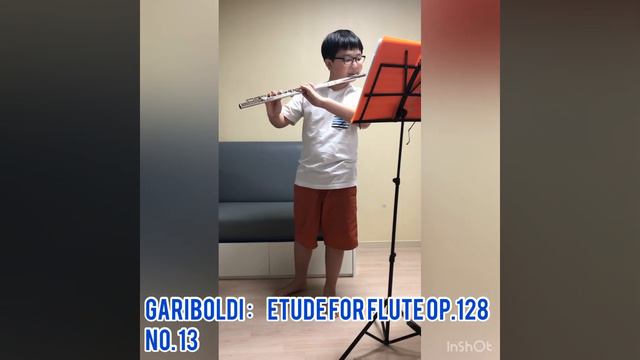 Gariboldi：Etude for Flute Op.128 No. 13 가리볼디: 플룻 에뛰드 연습곡 58 戈尔鲍迪基础练习曲58 смотреть онлайн