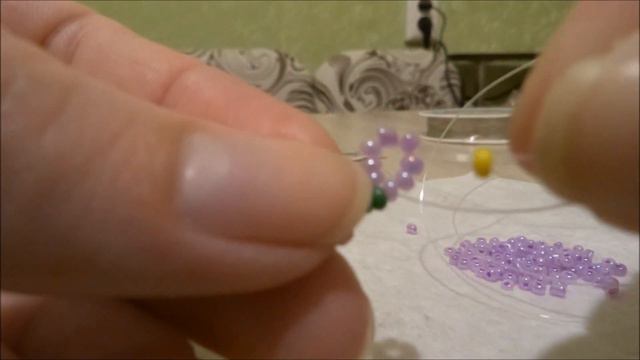 Браслет из бисера. Beaded bracelet. смотреть онлайн