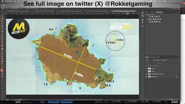 The Crew Motorfest Map vs Forza Horizon Map Size Comparison