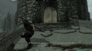 Skyrim первый баг с драконом