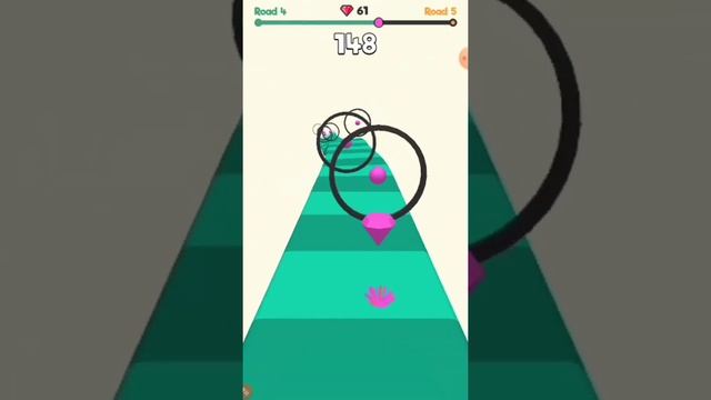 new diamond Run Android mobile game #oddlysatisfying #gaming